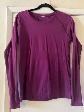 Athleta Women's Long Sleeve Athletic Top - Purple